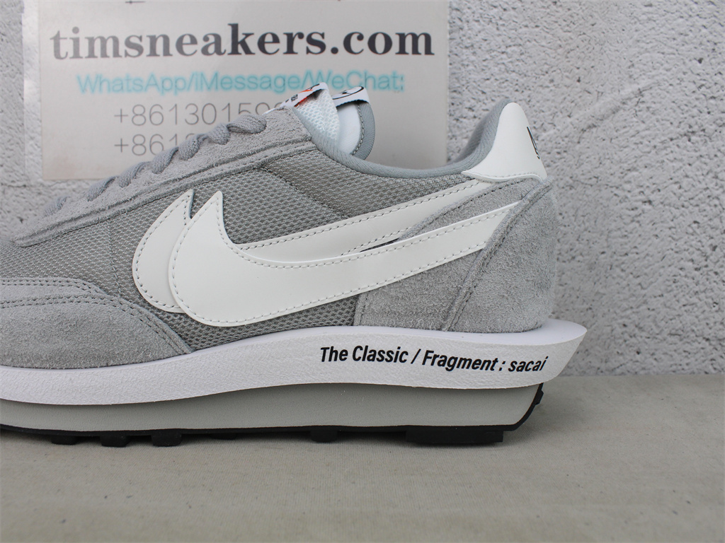 Fragment x Sacai x Nike LDWaffle Light Smoke Grey DH2684 001